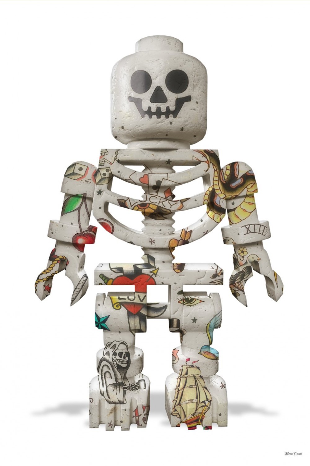 Lego robot best sale skeleton