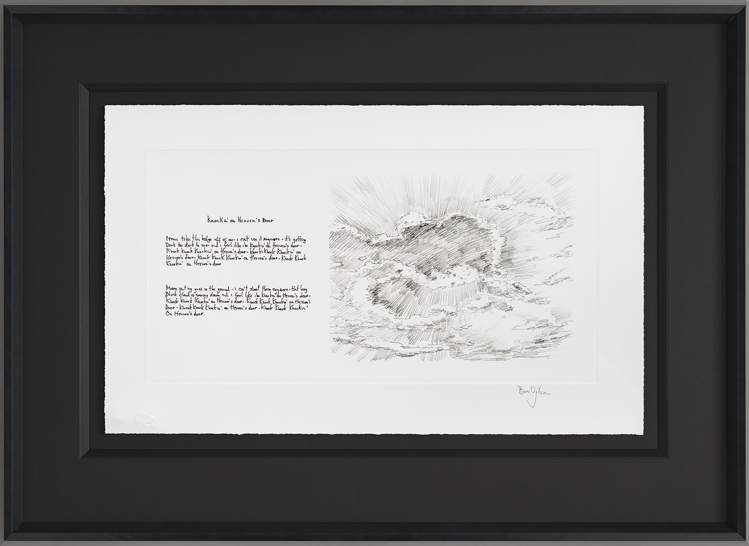 Knockin On Heaven S Door Bob Dylan Westover Gallery