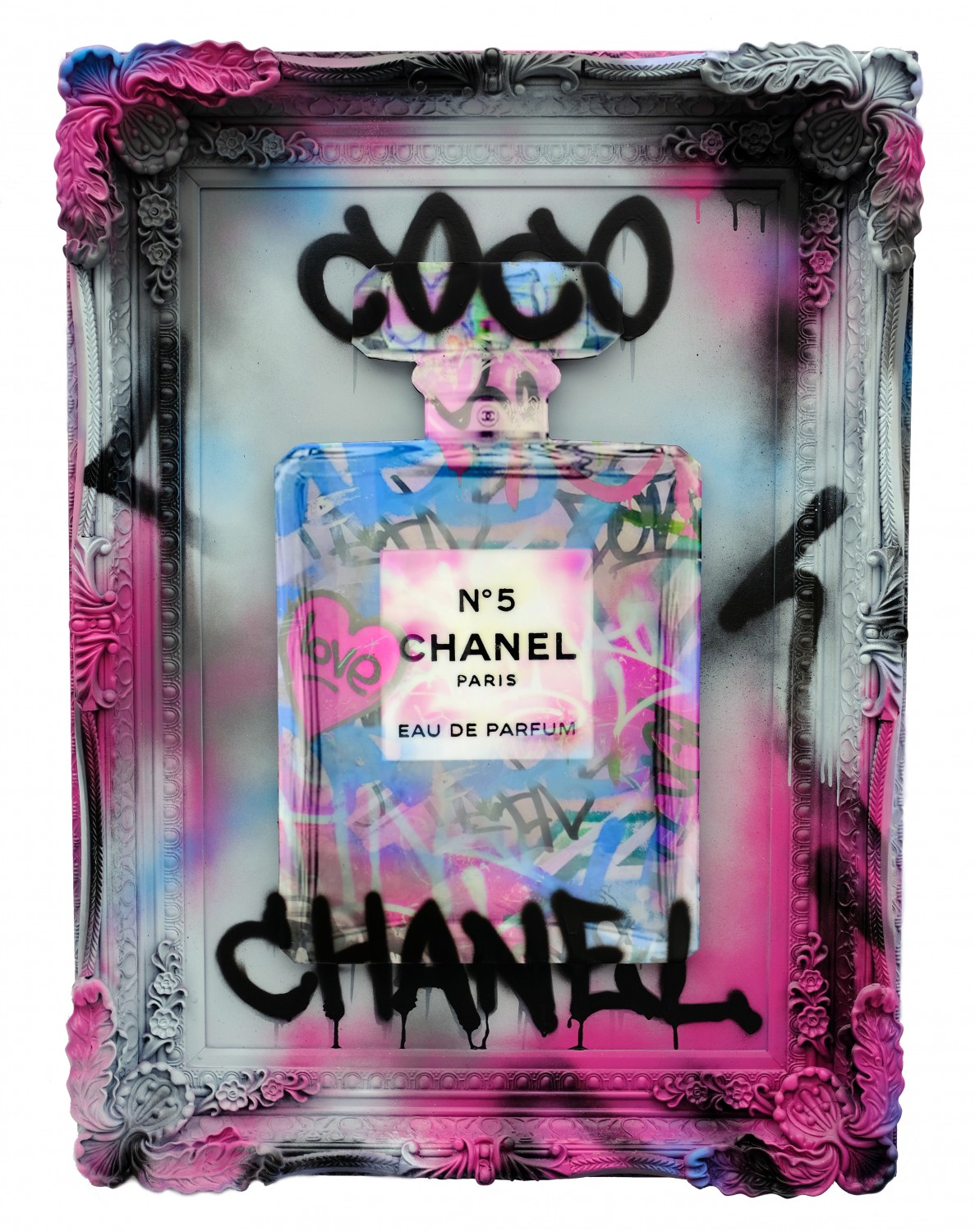 Chanel Purple Art 
