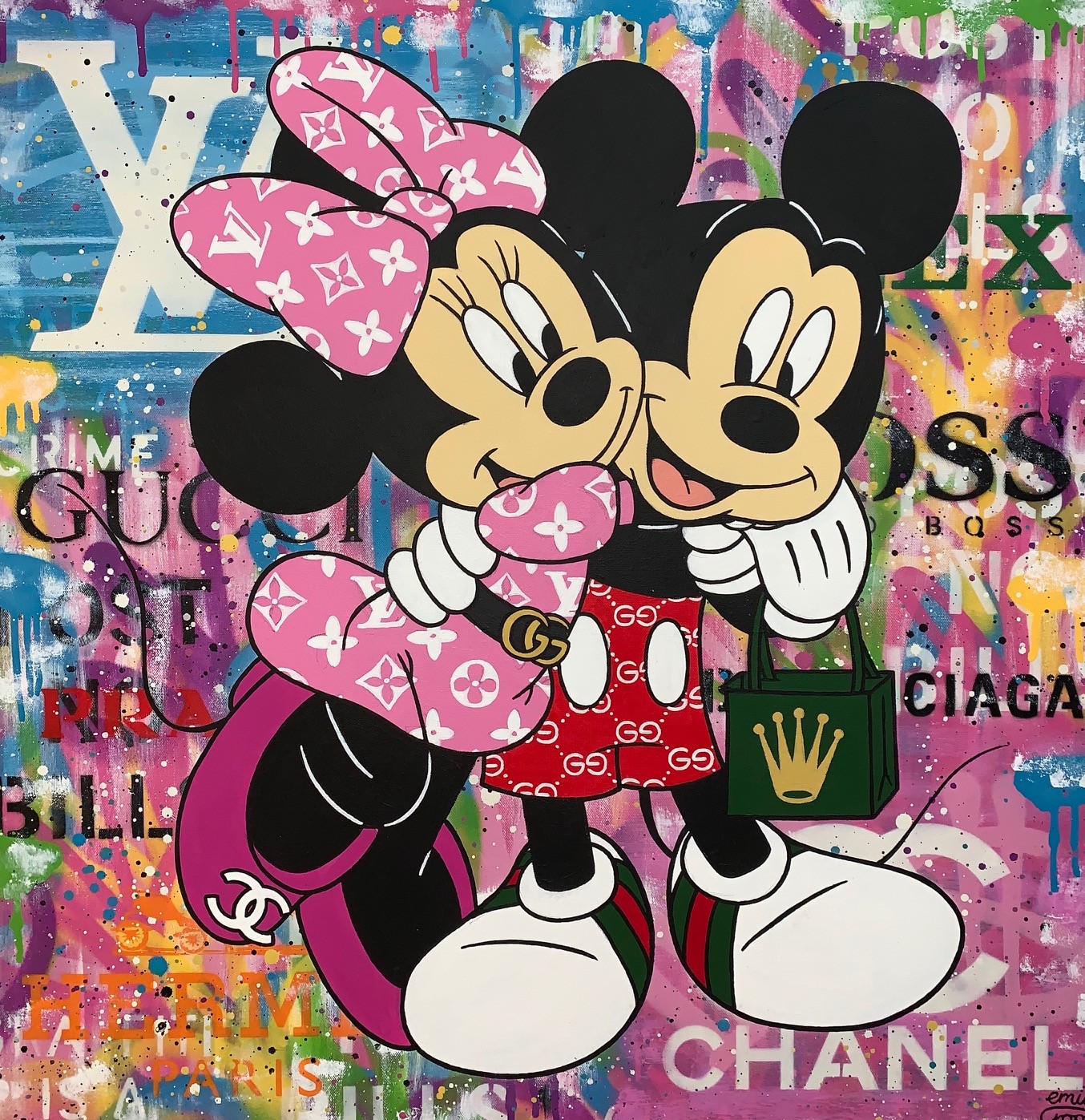 Chanel Minnie Mouse 