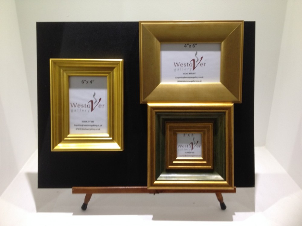 Viewing Product set of 3 bespoke frame Westover Gallery
