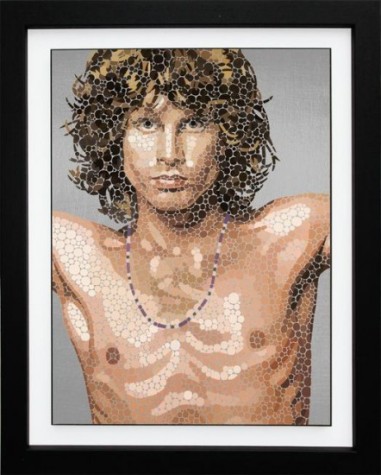 Break On Through To The Other Side (Morrison) - Black Framed image