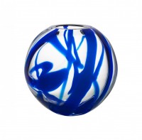 Globe Vase Blue image