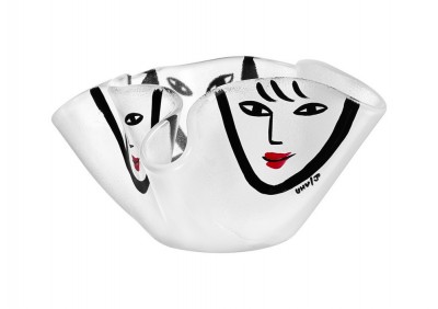 Happy Going Bowl (White/Black) image