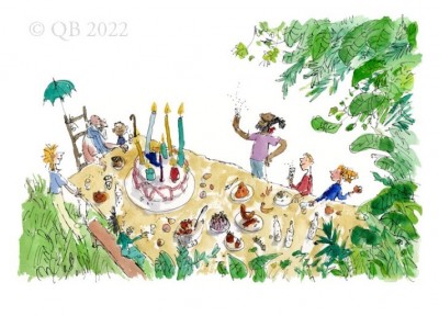 Mr Filkins In The Dessert | Sir Quentin Blake  image