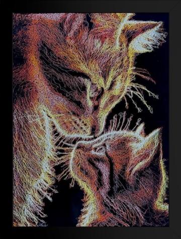 Little One | Original Syringe Art | Zalini image