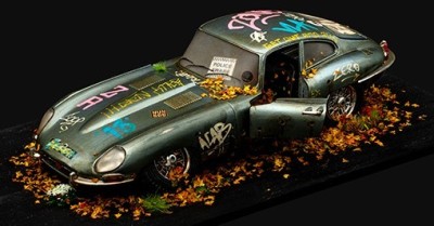 Jaguar E-Type Coupe (1961) | Stolen Recovered Original | JJ Adams  image