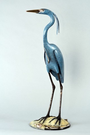 Heron On Sand Bar | Brian Arthur  image