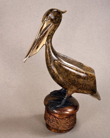 Pelican On Mooring | Brian Arthur image