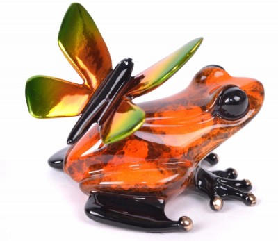 Primavera Bronze Frog Size 2.25" x 2.5" x 1.5" image