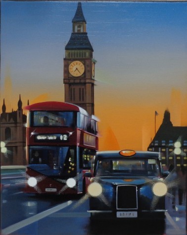 Big Ben Dusk | Neil Dawson Original image