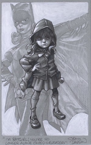 Gotham Girl Sketch | Craig Davison image