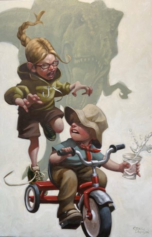 Keep Absolutely Still, Her Suspicion is Based on Movement | Craig Davison image