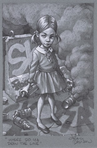 "Where Do Ya Draw The Line?" Sketch | Craig Davison image