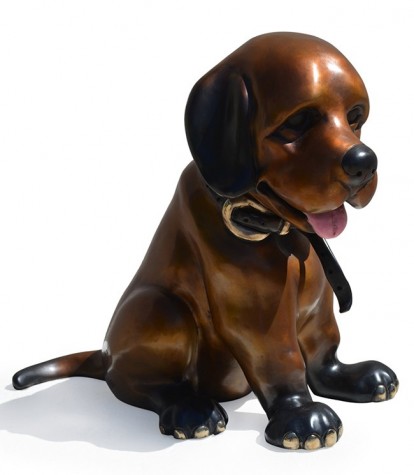 Carolyne | Marty Goldstein Bronze Dog image