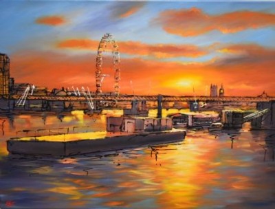 Fiery London | Original Paul Kenton image