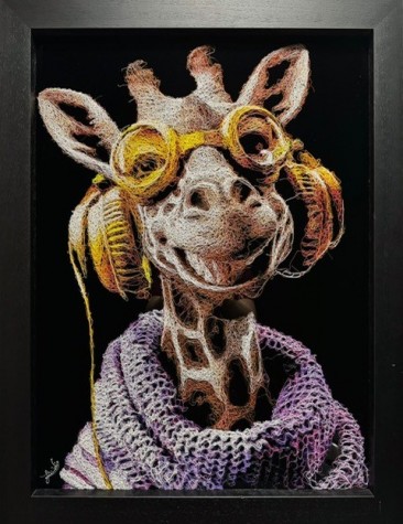 Happy Chappy | Original Scribble Art image