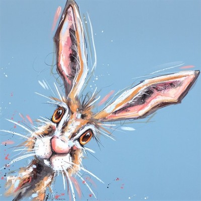 Hare Aware | Original | Ashley Saunders image