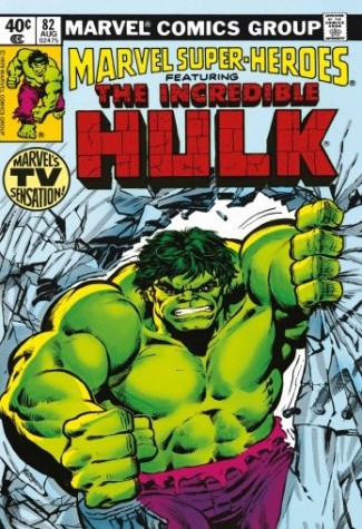 Marvel Super-Heroes Featuring the Incredible Hulk #82 Marvels TV Sensation Canvas image
