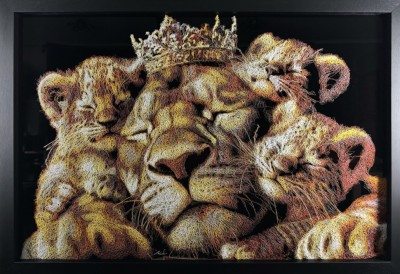 It's Been A Long Day | Lion & Cubs | Zalini image