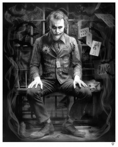 I'm Not A Monster (The Joker) - Black & White | JJ Adams image