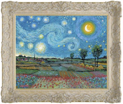 Starry Night with New Day Dawning image