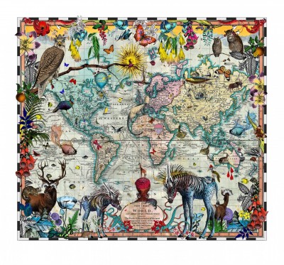 Eminent Navigators World Chart Map | Kristjana S Williams image