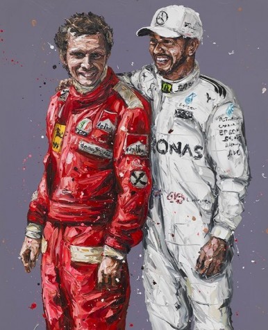 Lauda & Hamilton | Paul Oz  image