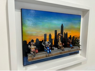 Off the Wall - Lunchbreak | Mixed Media Sculpture image