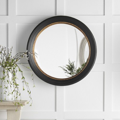 Black & Gold Convex Mirror image