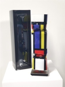 Mondriaan Red | Layered Acrylic Sculpture  image