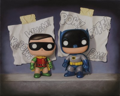 Dynamic Duo | signed Nigel Humphries Batman artwork image