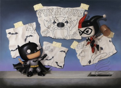 Funhouse | signed Nigel Humphries Batman artwork image