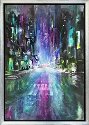 Neon Time | Original | Bozhena Fuchs image