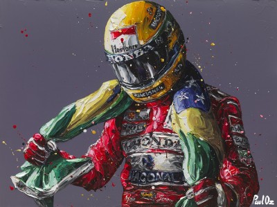 Senna Flag 25th Anniversary | Paul Oz image