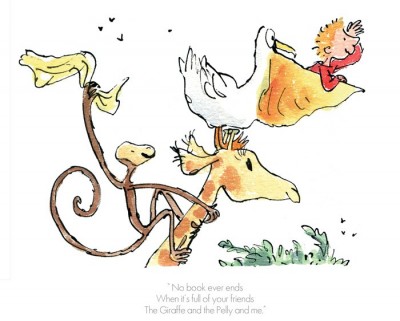 No Book Ever Ends | Sir Quentin Blake image