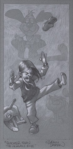 Quicker Than The Human Eye (Hong Kong Phooey - Sketch) | Craig Davison image