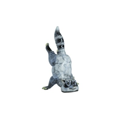 Racoon Handstand | Bronze Sculpture | Size 1.5" x 1" x 1.2"  image