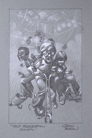 Self Preservation Society (sketch) | Craig Davison image