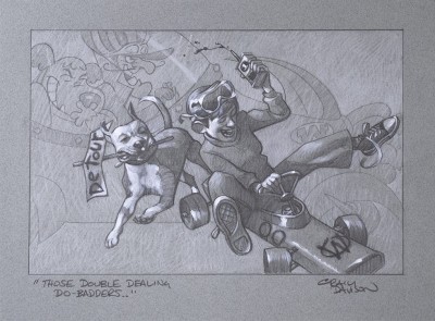 Those Double Dealing Do-Badders (sketch) | Craig Davison image