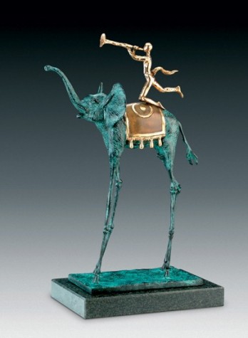 Triumphant Elephant | Salvador Dali sculpture image
