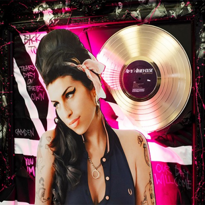 Back To Black | Amy Winehouse | Mixed Media Original  image