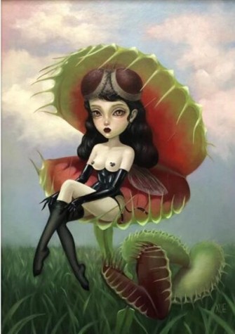Venus Fly Trap | Image size: 24" x 16.5" | Xue Wang  image