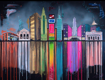 Wanderlust and City Dust | Original | Julie Connor image