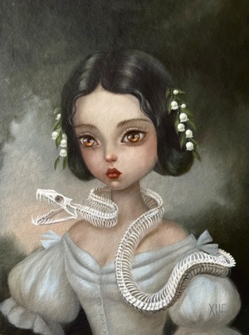 Portrait of a Not-So-Respectable Lady Chameleon image
