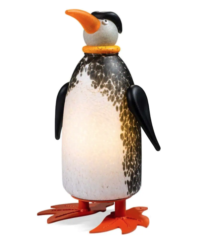 Diver | Outdoor Light Penguin | Borowski Glass image