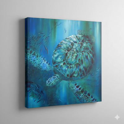 Flying High | 36" x 36" | Julie Ann Scott image