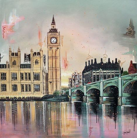 Good Morning Westminster | Original Painting | Julie Connor image