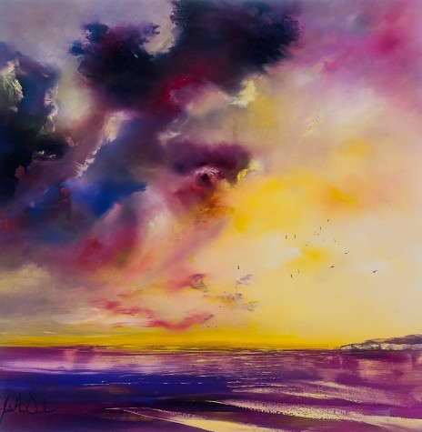 Goodbye My Love | Original Oil | Julie Ann Scott image