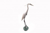 Heron In Lilies BA12 - Available image